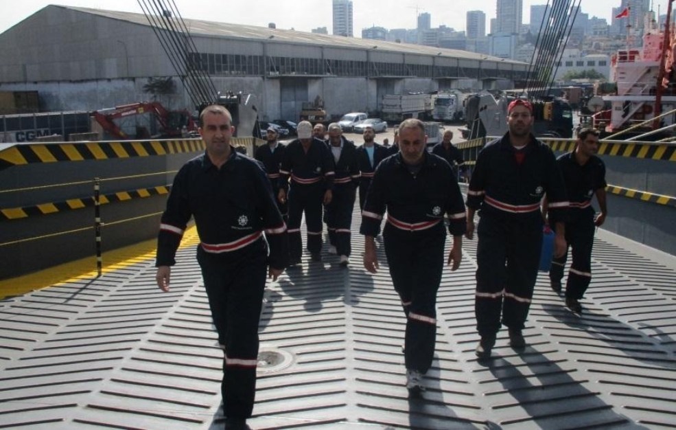 Port staff managing cargo and maritime operations efficiently